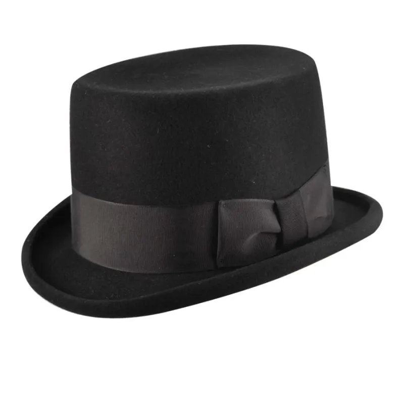 Bailey Big Zwey - (2X) Wool Felt Top Hat made by Hat Country