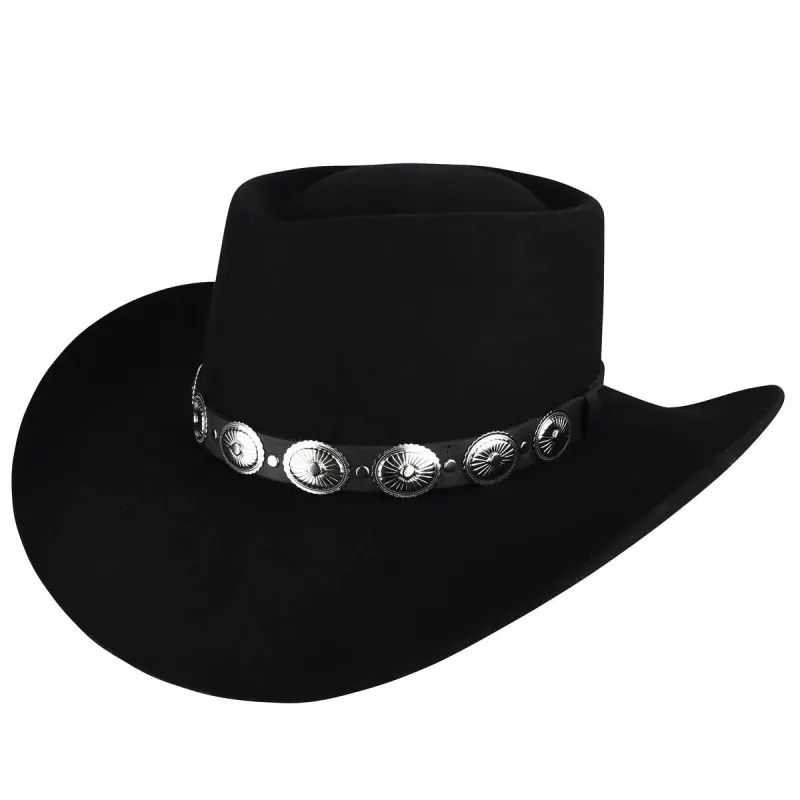 Bailey Ellsworth - Wool Felt Gambler Hat made by Hat Country
