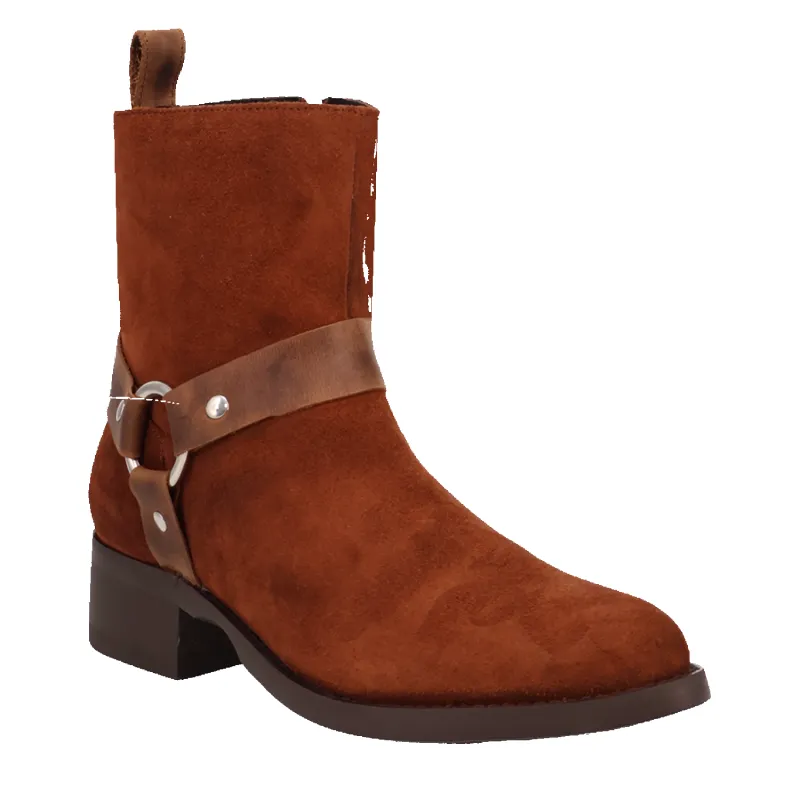 Dingo Matador - Mens Suede Leather Cowboy Boots made by dingo