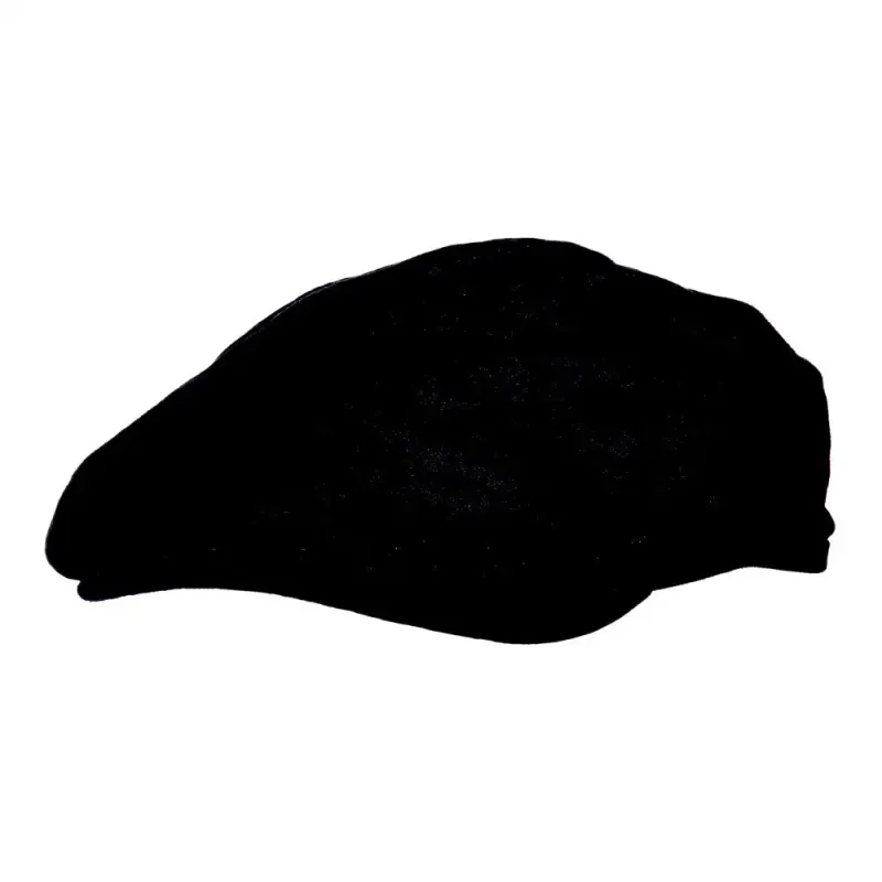 Scala Hood - Leather Flat Cap sold by Hat Country