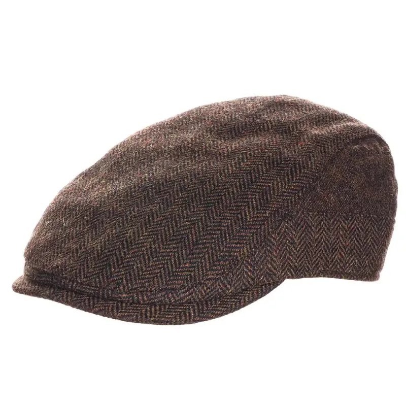 Scala Bodkin - Wool Blend Flat Cap made by Scala