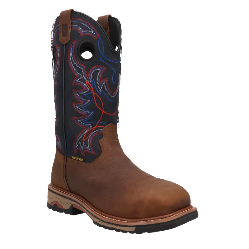 Dan Post Saddlebred - Men's Waterproof Leather Work Cowboy Boots sold by Hat Country