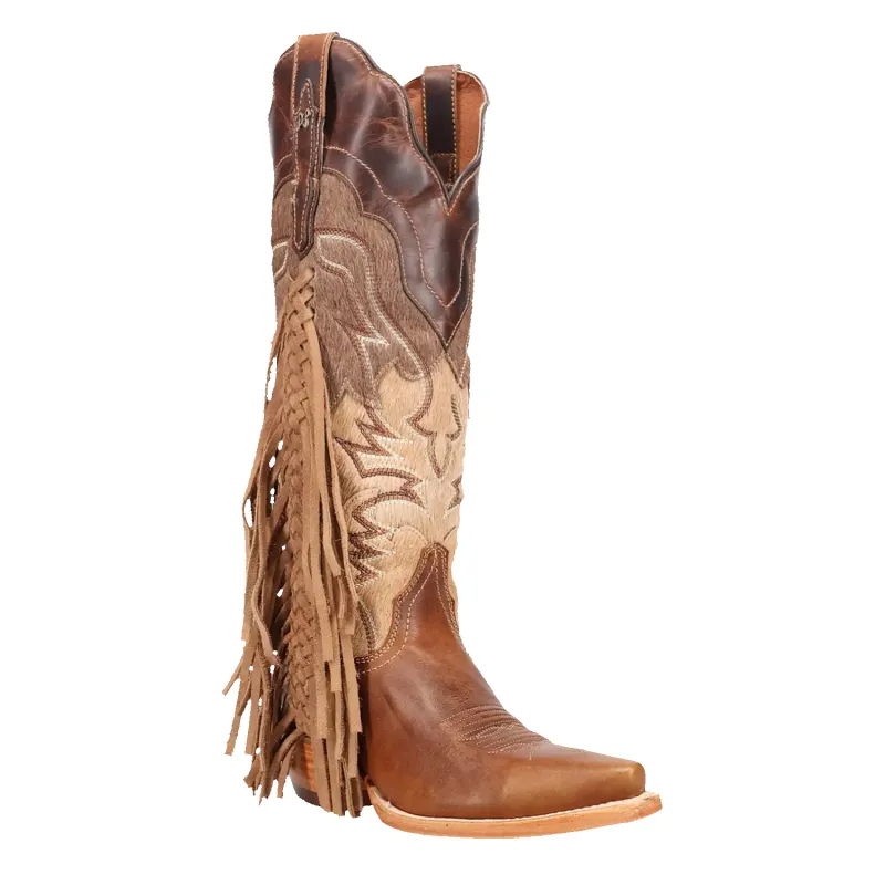 Dan Post Dayla - Women's Leather Hair-On Cowgirl Boots sold by Hat Country