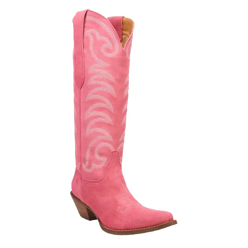 Dingo Movin' On - Women's Suede Leather Cowgirl Boots sold by Hat Country