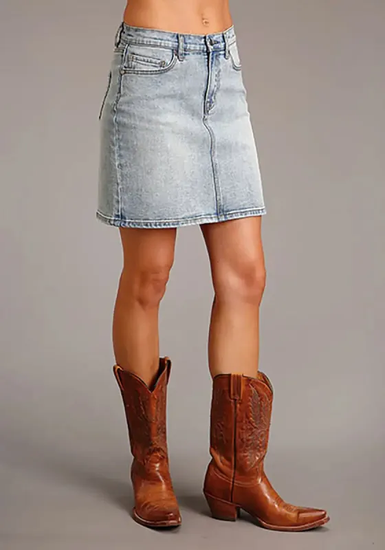 Stetson Stretch Denim Skirt - Women's Skirt sold by Hat Country