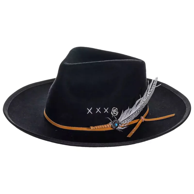 Biltmore Sterling - Wool Felt Fedora Hat made by Hat Country