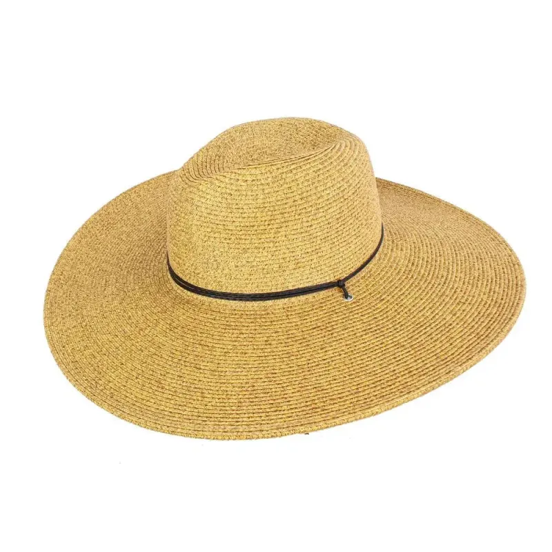 Peter Grimm Shimmer - Womens Wide Brim Straw Sun Hat sold by Hat Country