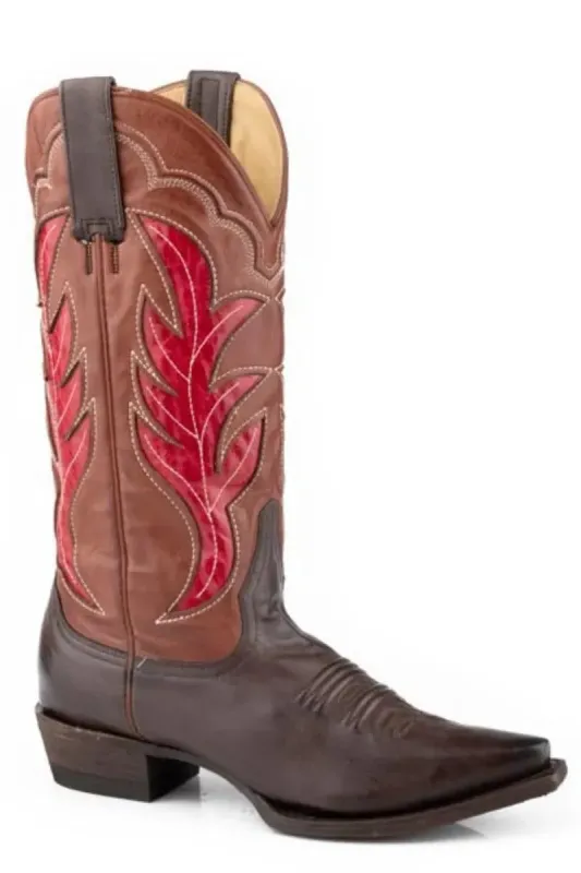 Stetson Erin (Red) - Women's Leather Cowgirl Boot sold by Hat Country
