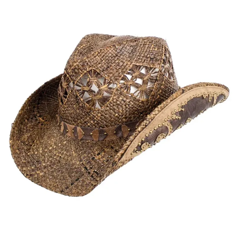 Peter Grimm Jarales - Straw Cowboy Hat sold by Hat Country