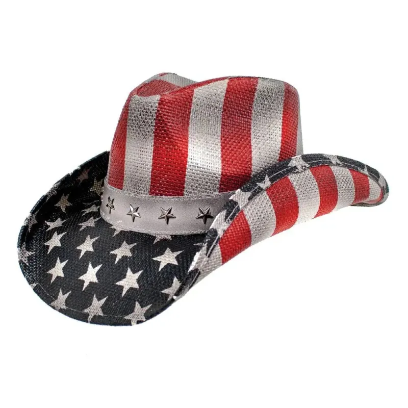Peter Grimm Justice - Straw Cowboy Hat made by Peter Grimm