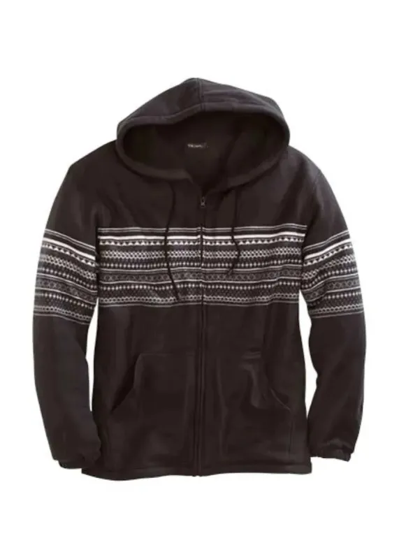 Tin Haul Aztec Polar Print - Men's Hoodie Sweatshirt sold by Hat Country