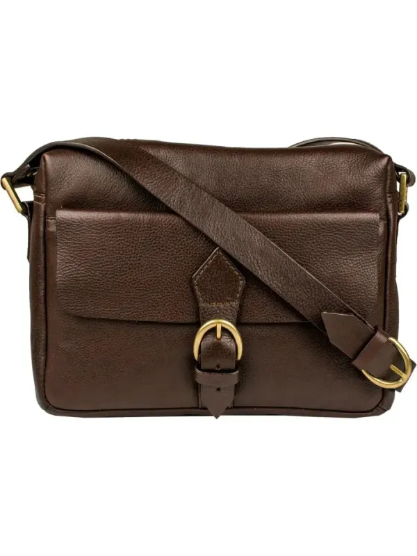 Scully Trendy Trekker - Leather Messenger Bag sold by Hat Country