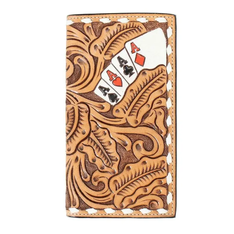 3D Ace High - Men's Rodeo Wallet made by Hat Country