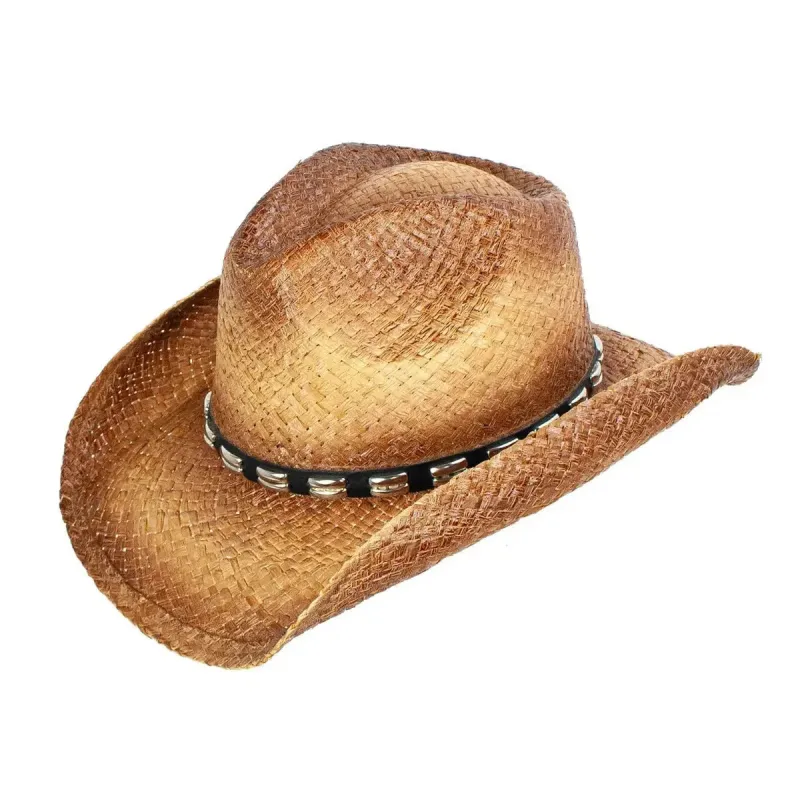 Peter Grimm Bret - Straw Cowboy Hat sold by Hat Country