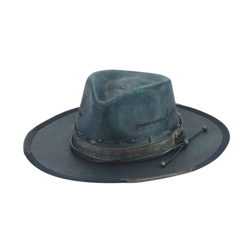 Bullhide Living On The Road - Bangora Straw Cowboy Hat made by Hat Country