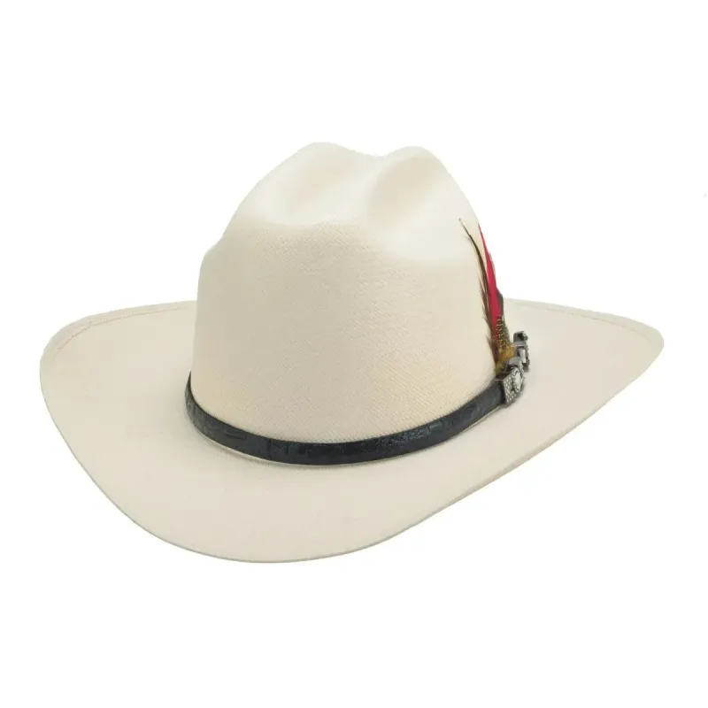 Bullhide El Fantasma - (100X) Genuine Shantung Panama Cowboy Hat made by Hat Country