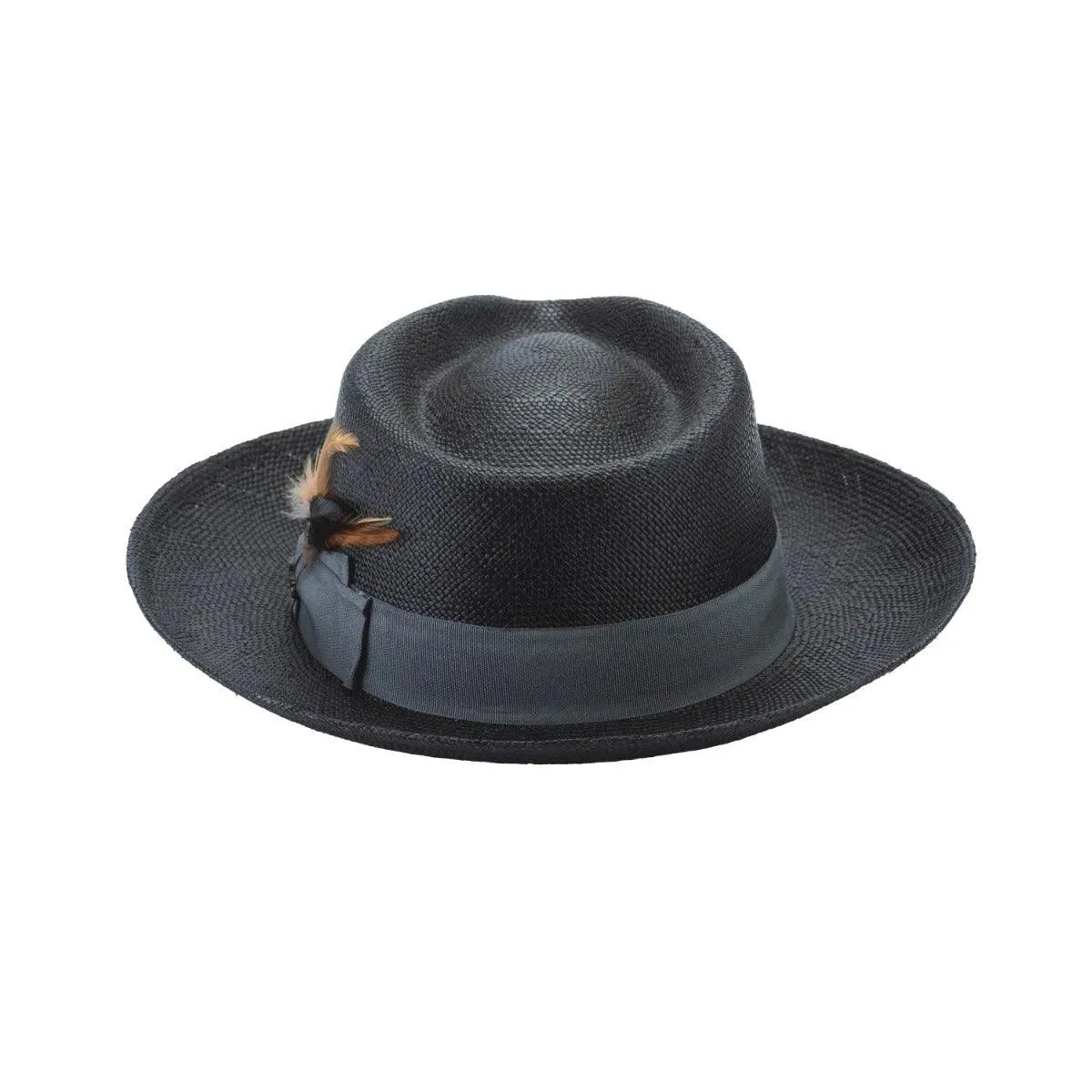 Bullhide Stamford - Panama Straw Fedora Hat sold by Hat Country product image thumbnail 3
