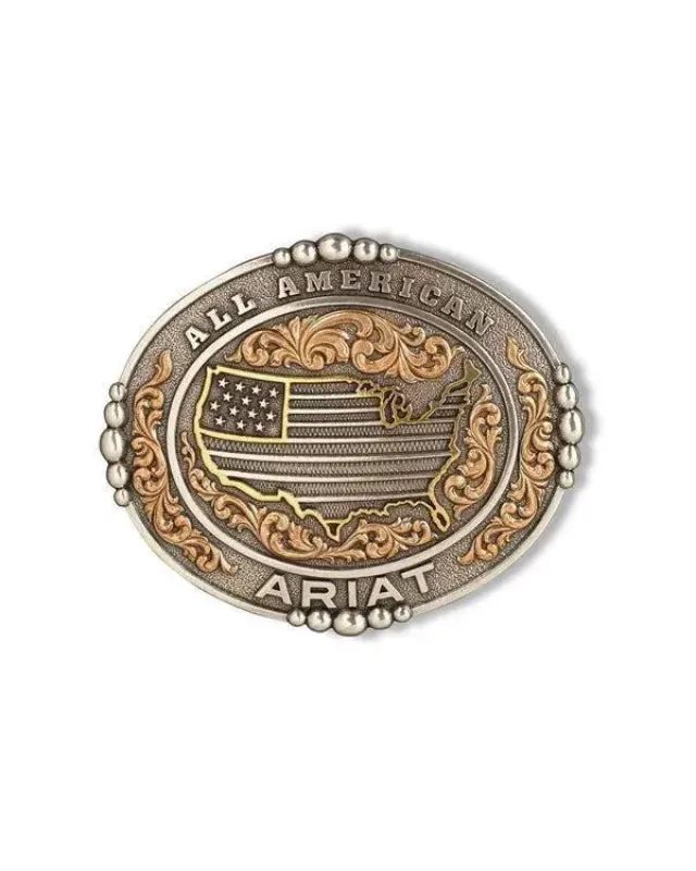 Ariat Oval All American - Belt Buckle made by Ariat