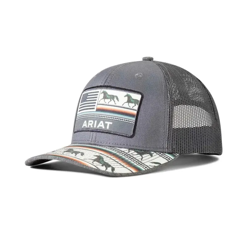 Ariat Grey Western Charm - Ball Cap made by Ariat