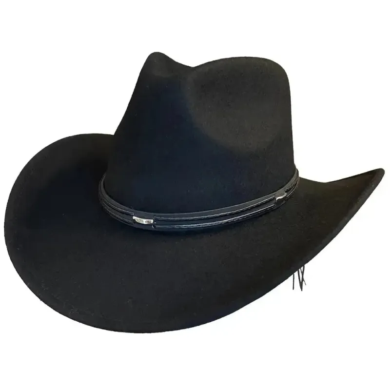 Deadwood Trading High Tail - Crushable Soft Wool Felt Cowboy Hat sold by Hat Country