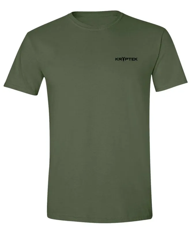 Kryptek Spartan Star Flag - Mens T-Shirt made by Browning