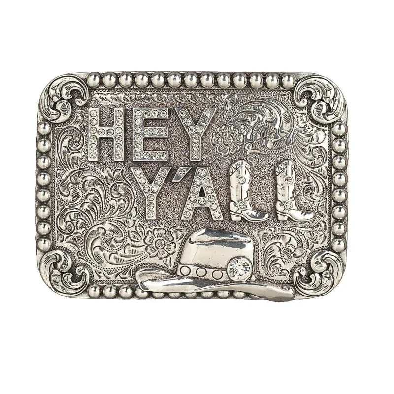 Nocona Hey Y'all - Women's Belt Buckle made by Nocona