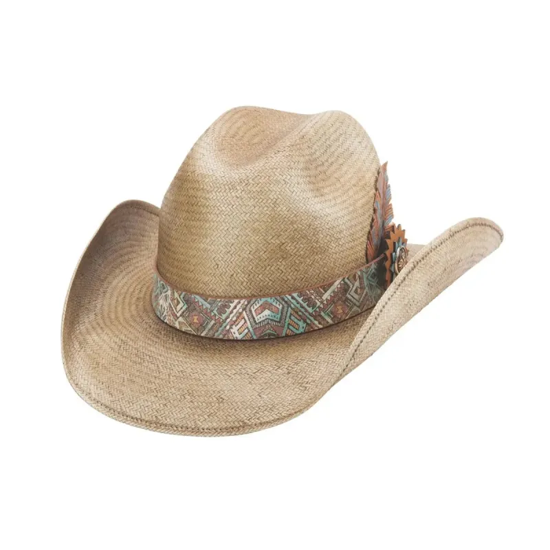 Bullhide Southwest Love - Shangtung Panama Straw Cowboy Hat sold by Hat Country
