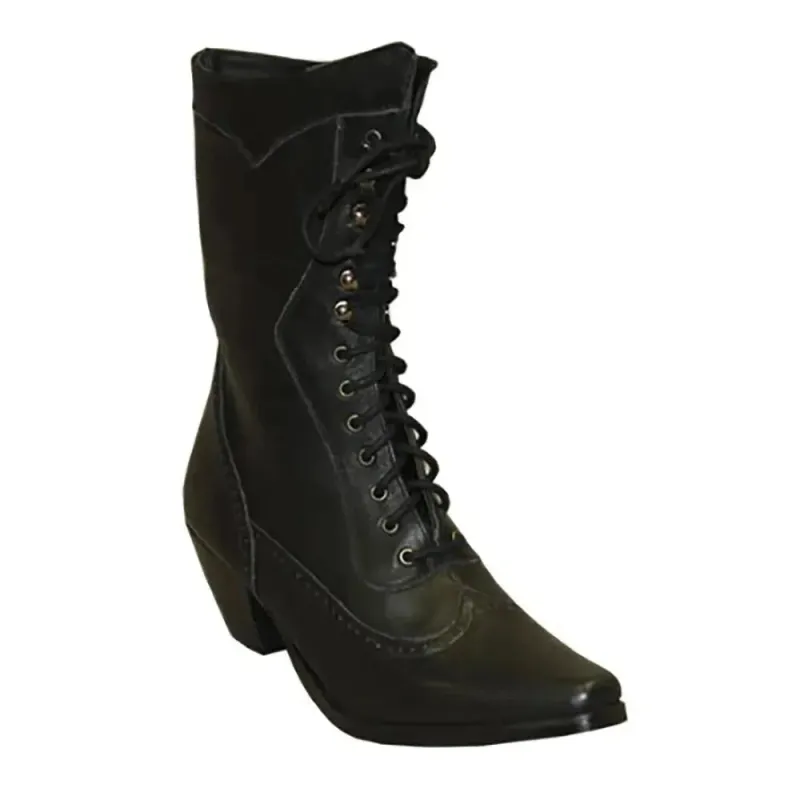 Abilene Lace Up - Womens Leather Cowgirl Boot sold by Hat Country