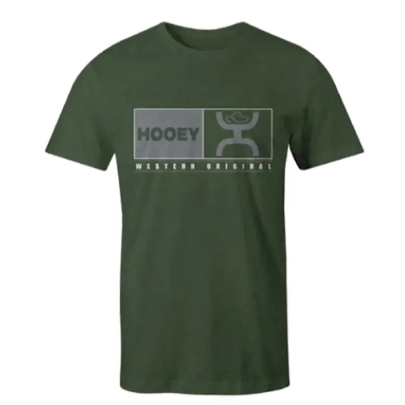 HOOey Match ( Olive ) - Mens Crew Neck T-Shirt sold by Hat Country