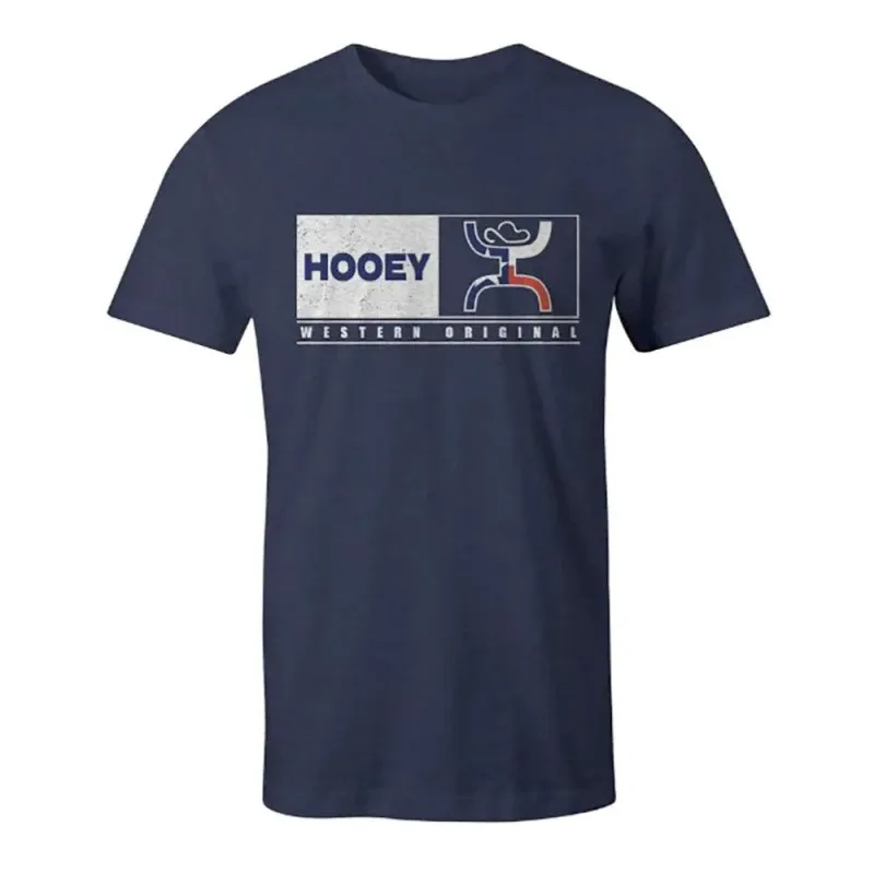 HOOey Match ( Navy ) - Mens Crew Neck T-Shirt sold by Hat Country