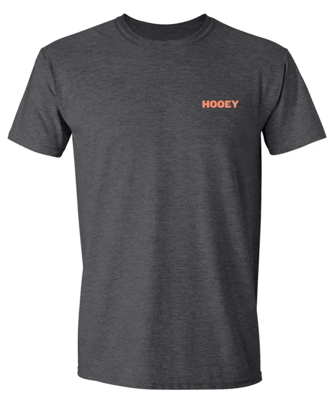 HOOey Inverted Hooey (Charcoal) - Mens T-Shirt sold by Hat Country
