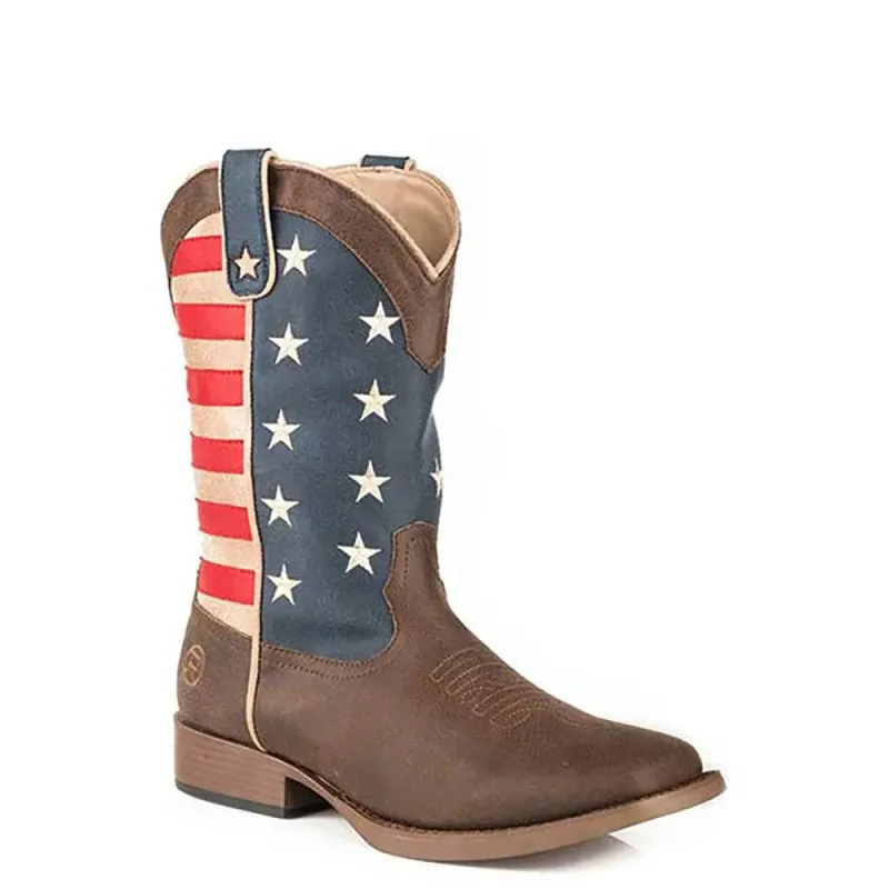 Roper American Patriot - Cowboy Boot made by Roper