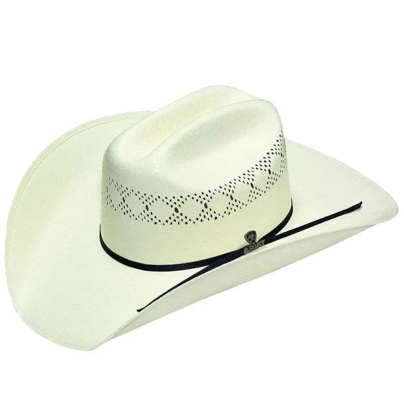 Ariat 2-Ply Cattleman (A73134) - (10X) Shantung Straw Cowboy Hat sold by Hat Country