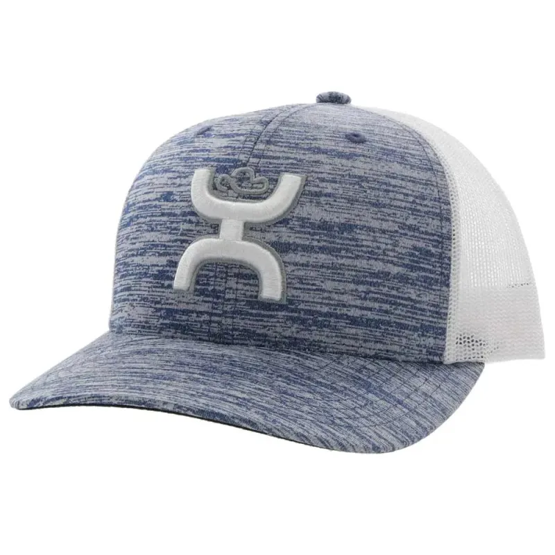 HOOey "Sterling" (Blue/White) - Trucker Cap made by Hat Country
