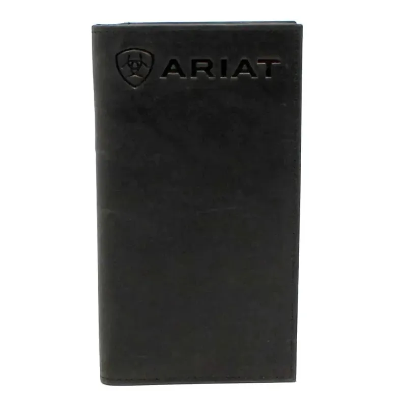 Ariat Black Embossed Logo - Men's Rodeo Wallet sold by Hat Country