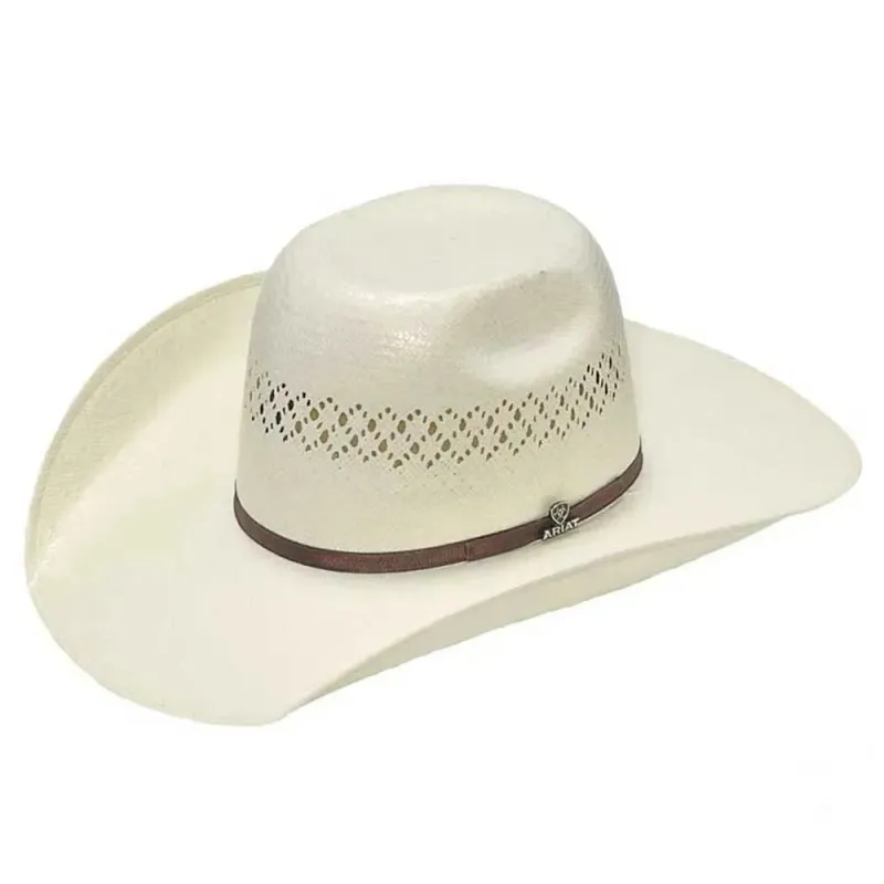 Ariat Bullrider - (10X) Shantung Straw Cowboy Hat made by Ariat