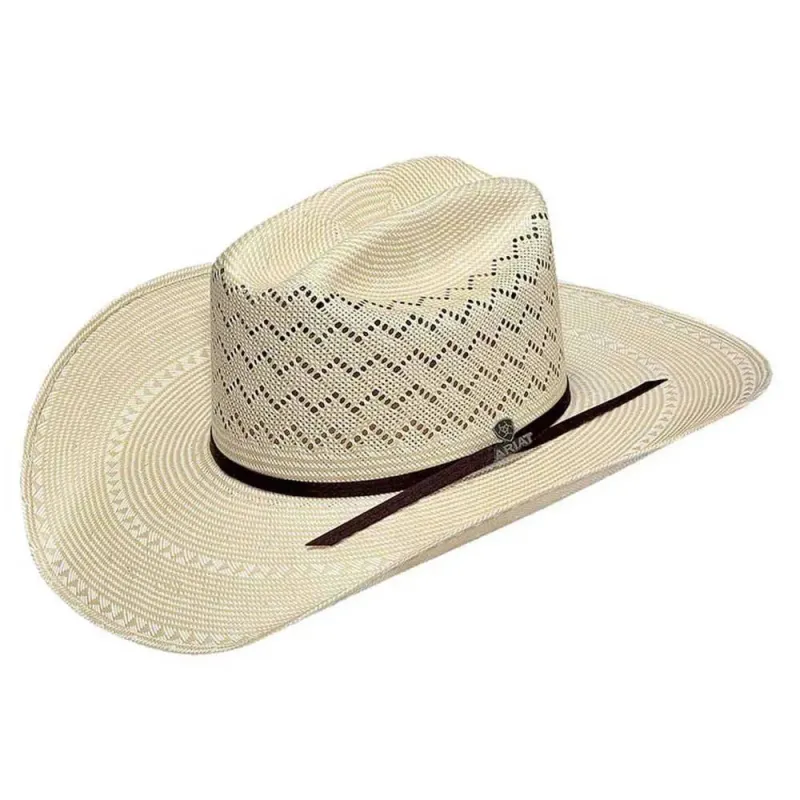 Ariat Cattleman (A73122) - (20X) Shantung Straw Cowboy Hat sold by Hat Country