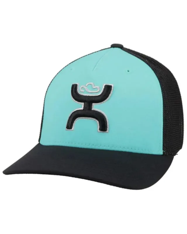 HOOey Coach (Turquoise/Black) - Trucker Cap sold by Hat Country