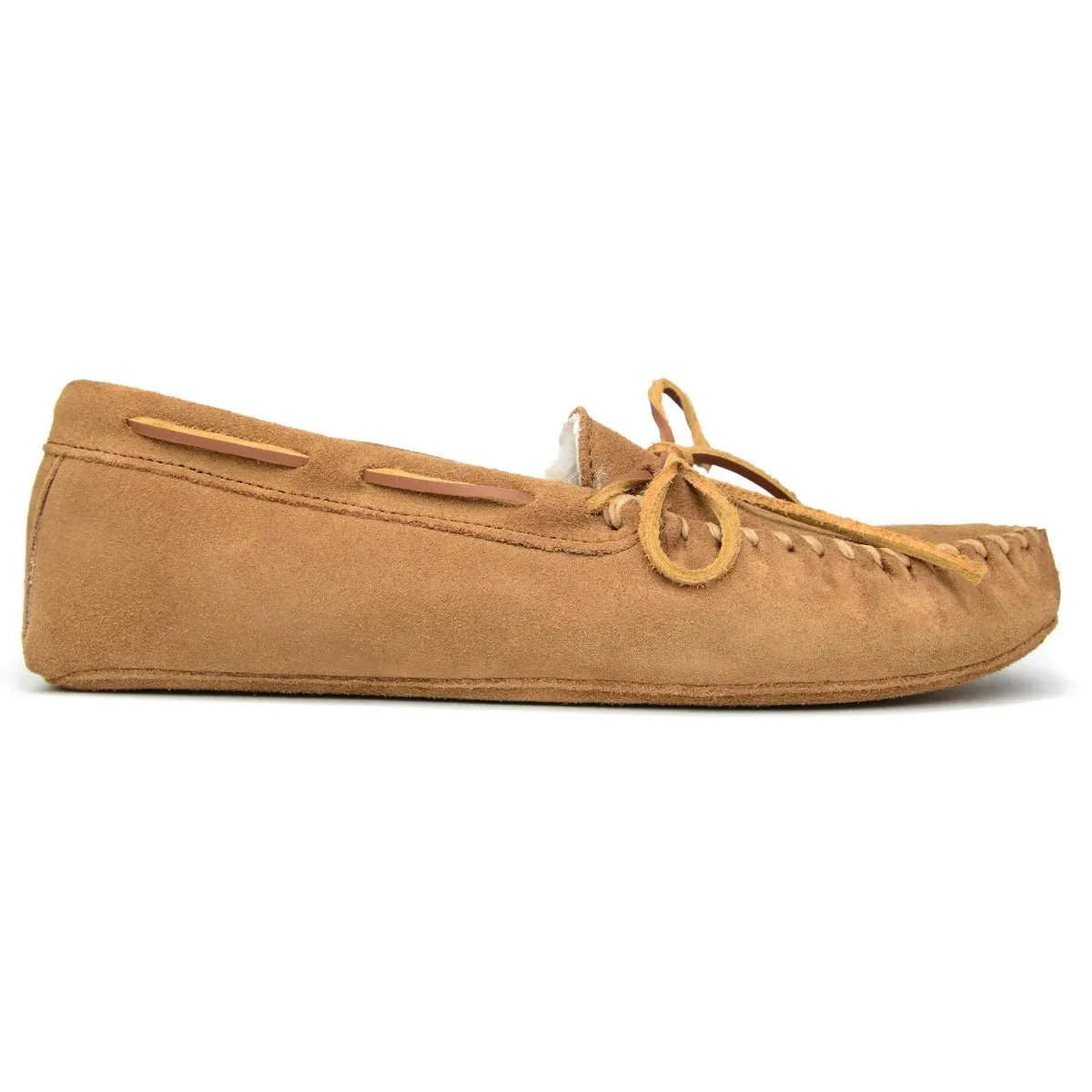 Minnetonka Sheepskin Softsole Moc - Mens Slippers sold by Hat Country product image thumbnail 4