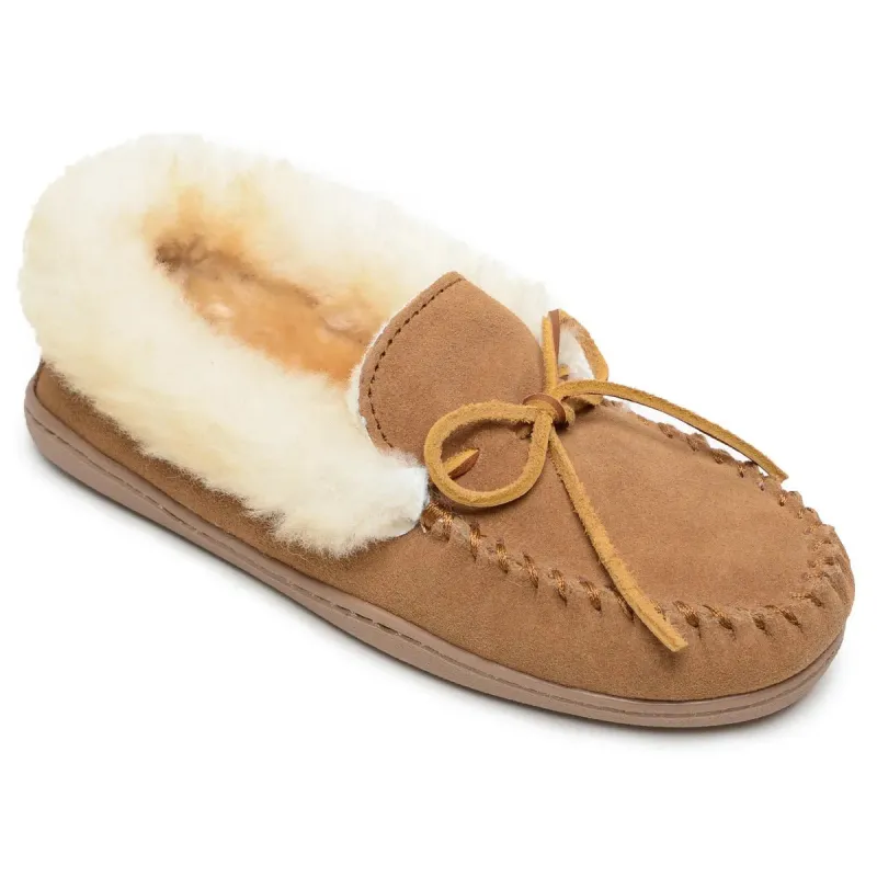 Minnetonka Alpine Sheepskin Moc - Womens Slipper sold by Hat Country