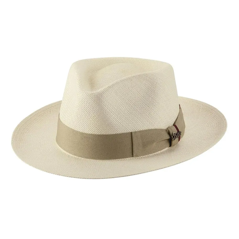 Bullhide Founder- Panama Straw Fedora Hat sold by Hat Country