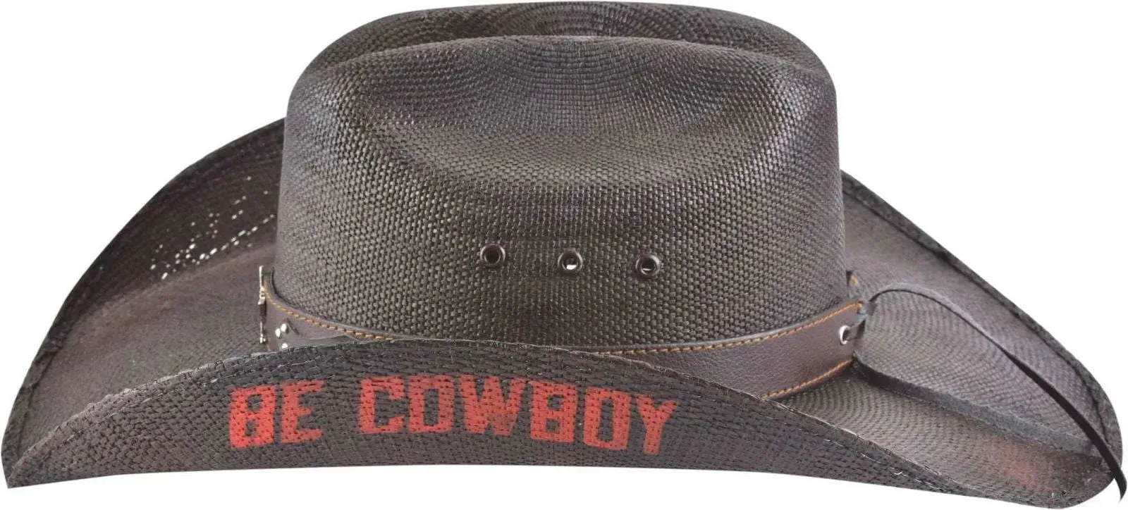 Bullhide Be Cowboy - Straw Cowboy Hat sold by Hat Country product image thumbnail 2