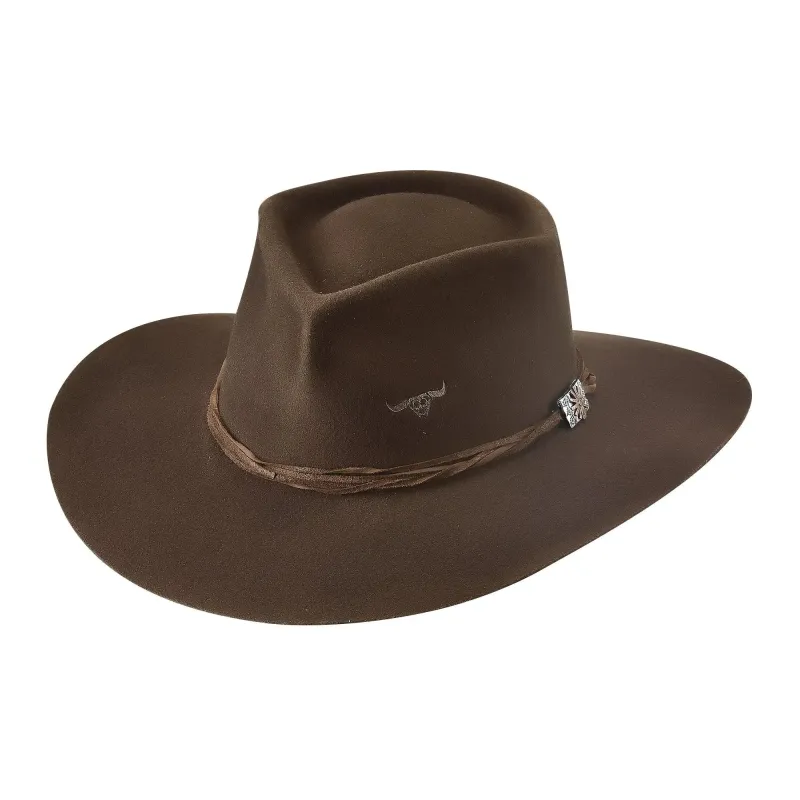 Bullhide Outlaw Trouble - Wool Felt Cowboy Hat sold by Hat Country