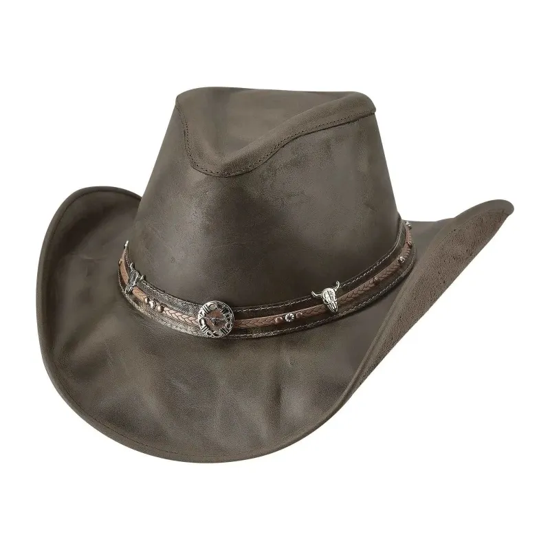 Bullhide Blazing A Trail - Leather Cowboy Hat sold by Hat Country