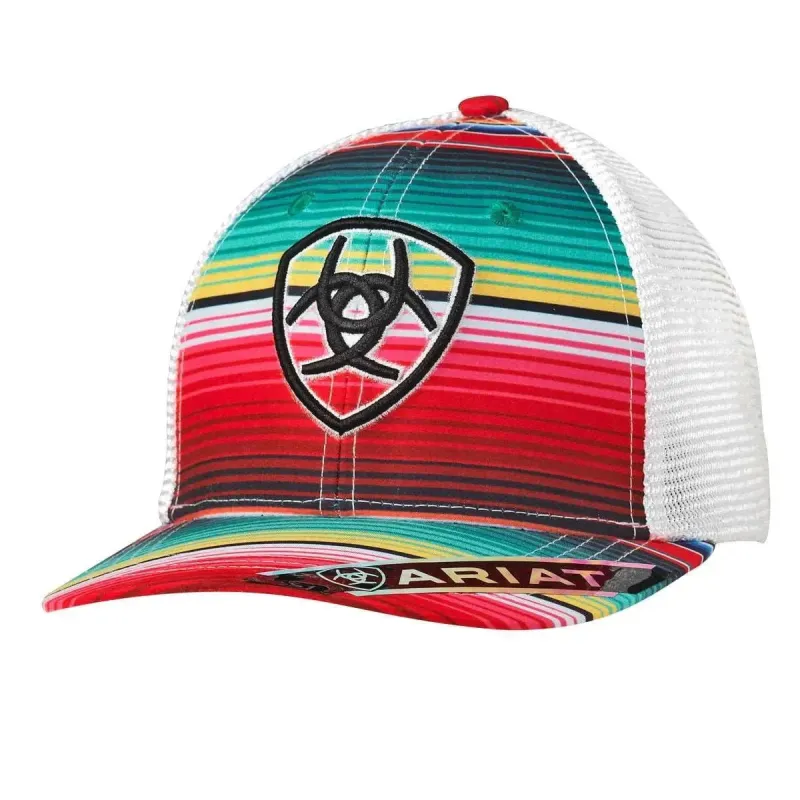 ARIAT Bright Stripe (Multicolor) - Trucker Cap (Closeout) made by Ariat