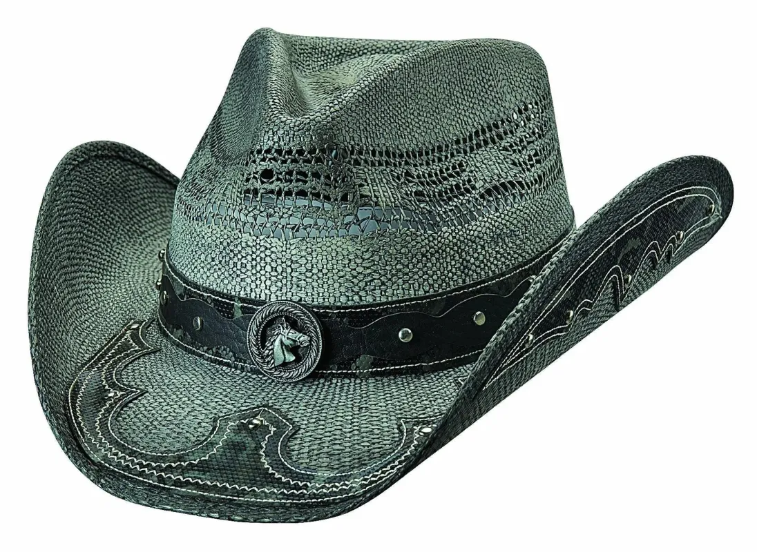 Bullhide No Return - Straw Cowboy Hat sold by Hat Country
