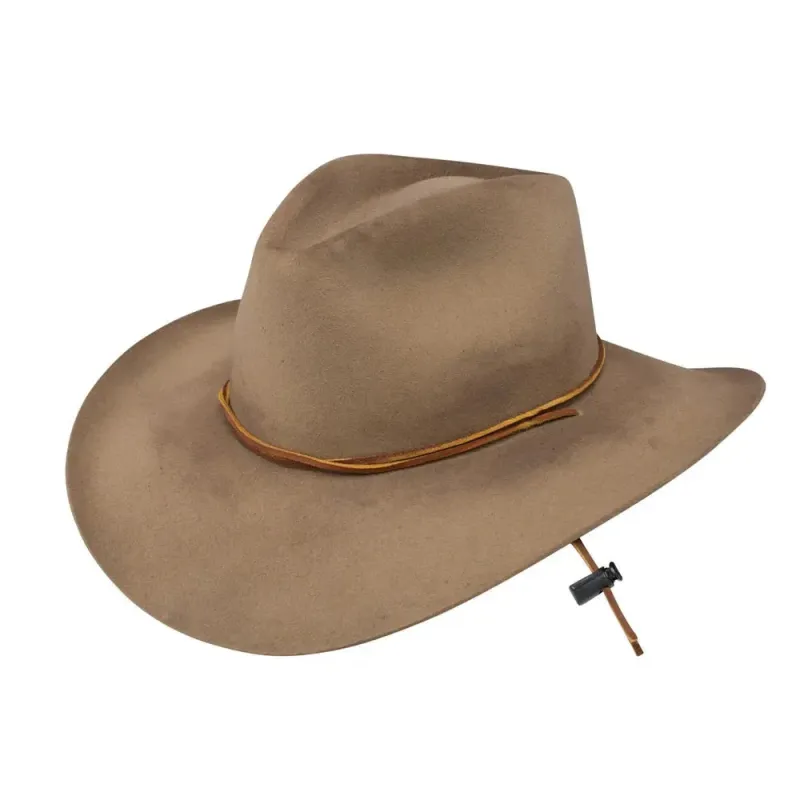 Stetson Kelly – Distressed Wool Felt Outback Hat sold by Hat Country