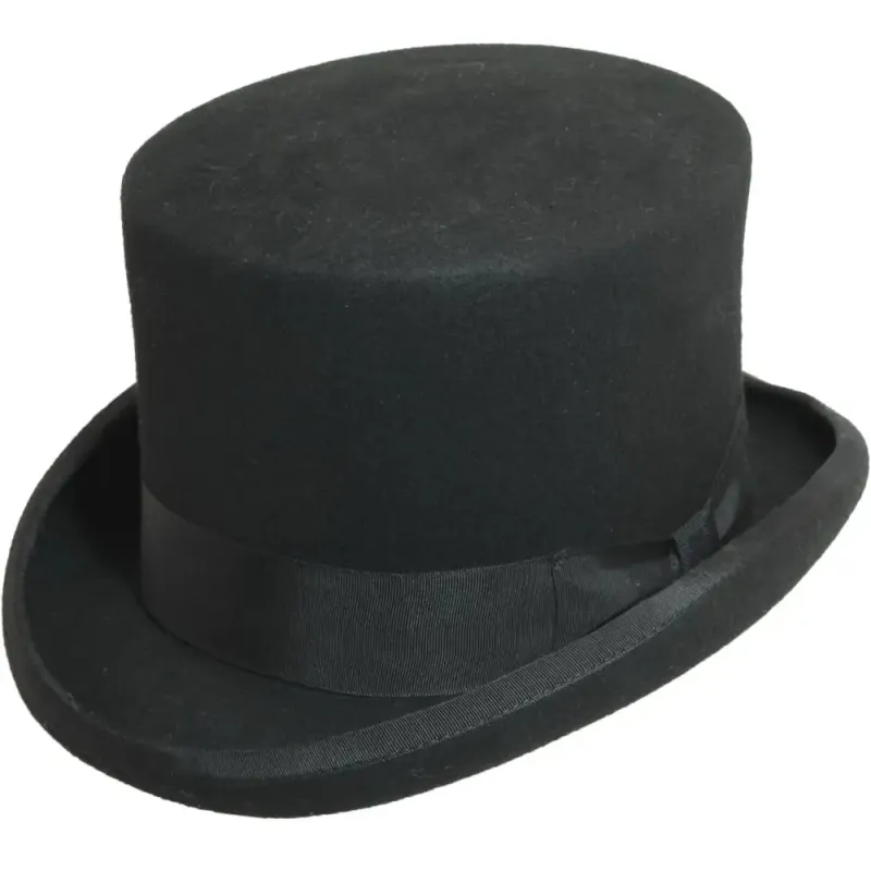 Scala Bamboozle - Wool Felt Top Hat made by Scala
