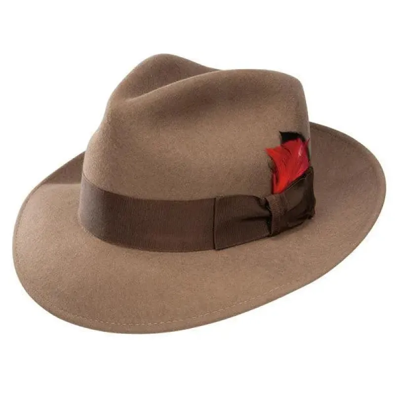 Stetson Gurnee - Soft Wool Felt Fedora Hat (Closeout) sold by Hat Country