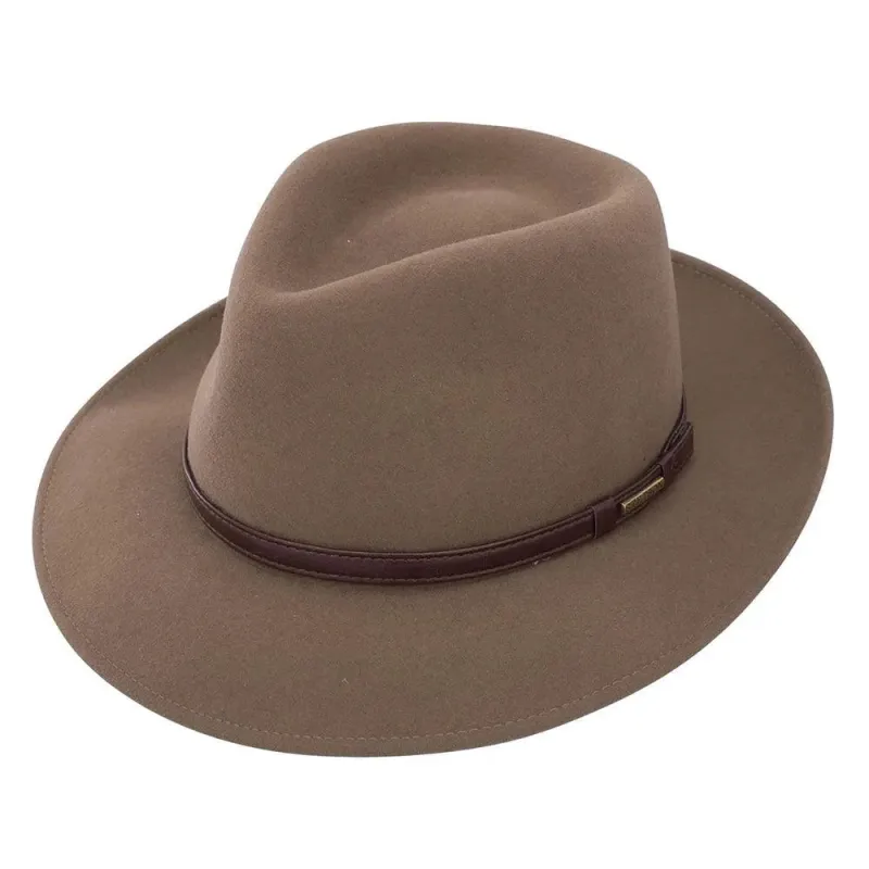 Stetson Cruiser - Crushable Wool Felt Fedora Hat sold by Hat Country